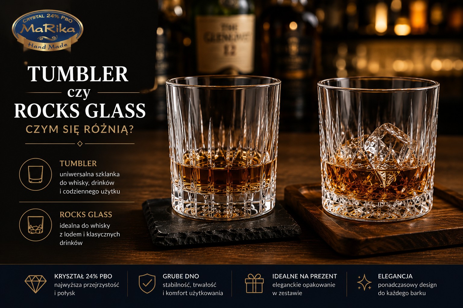 tumbler vs rock glass